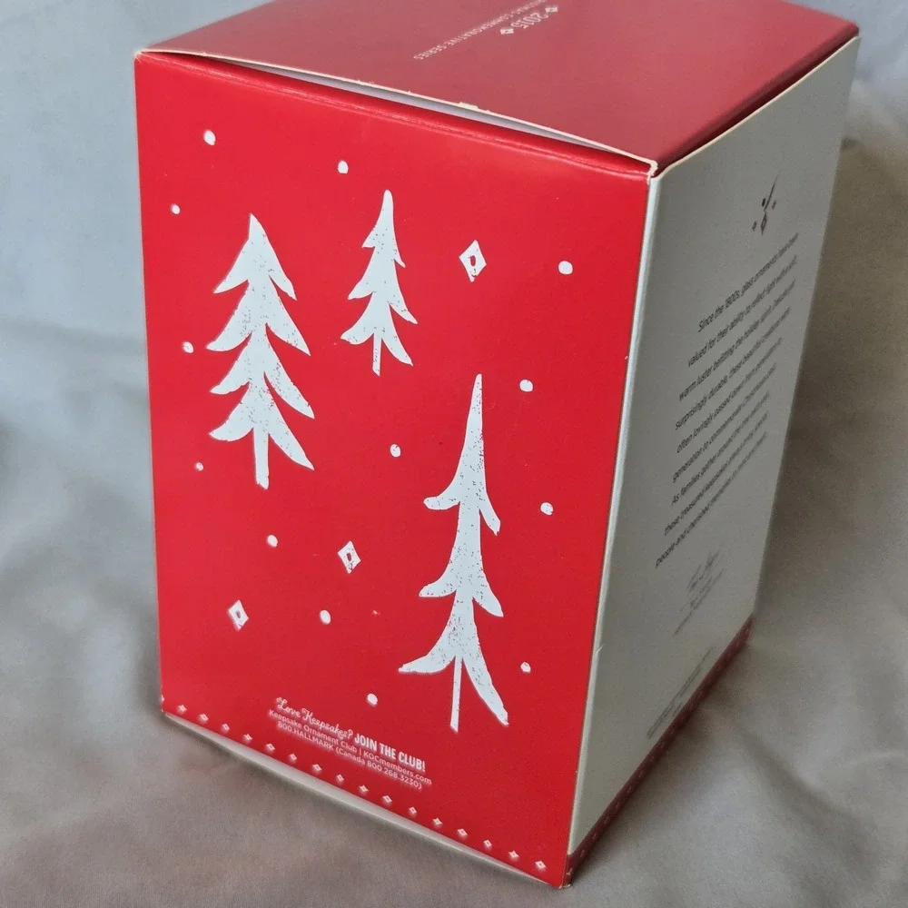 Hallmark Keepsake 2015 Christmas Commemorative Ornament QX9197 Glass Ball